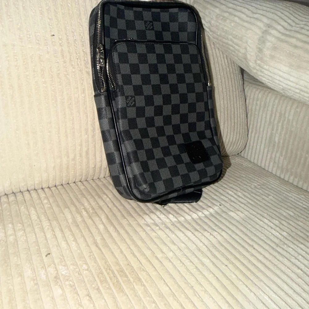 Damier Graphite Canvas Crossbody UNISEX Sling Bag